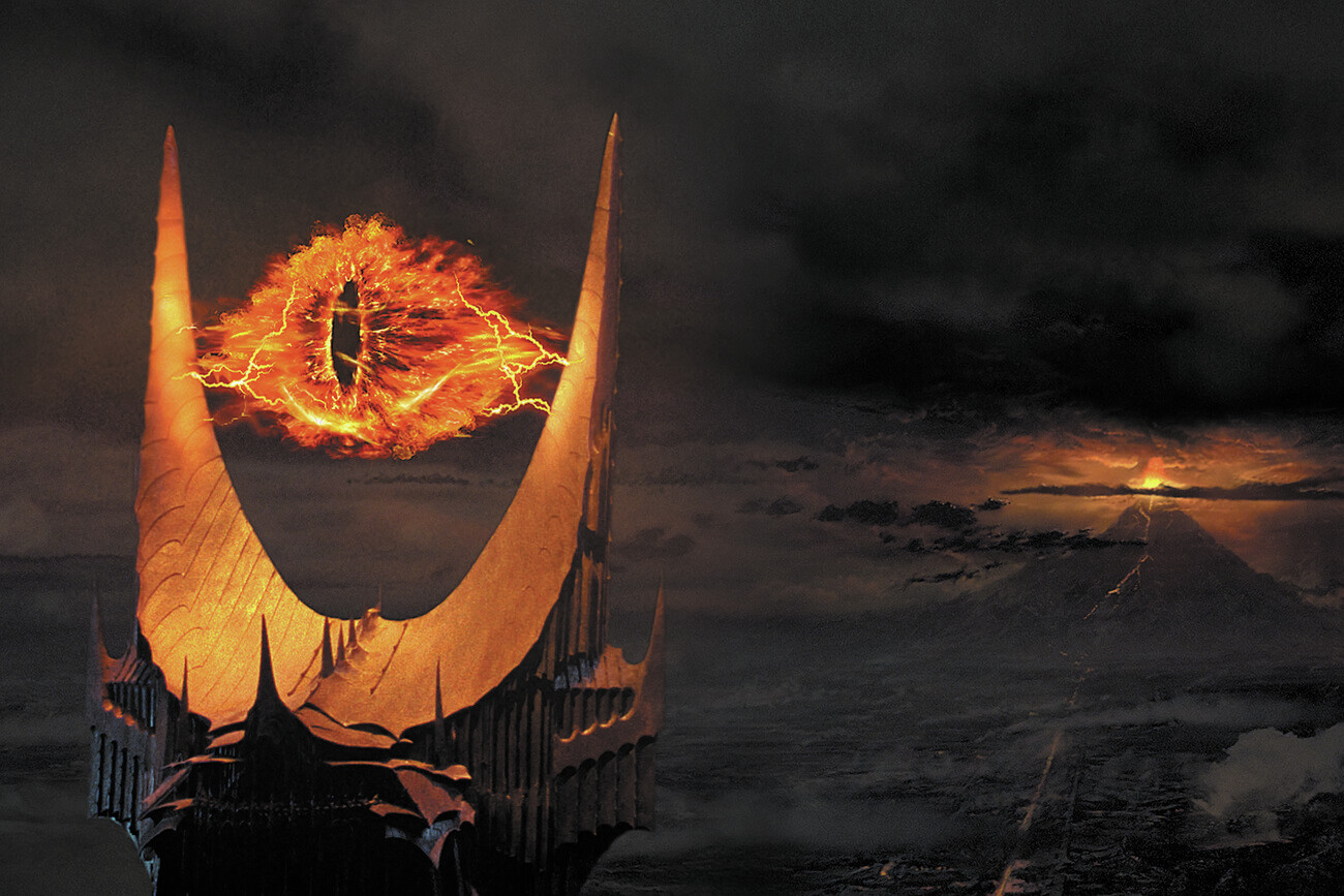 Canvas print The Lord of the Rings - Eye of Sauron